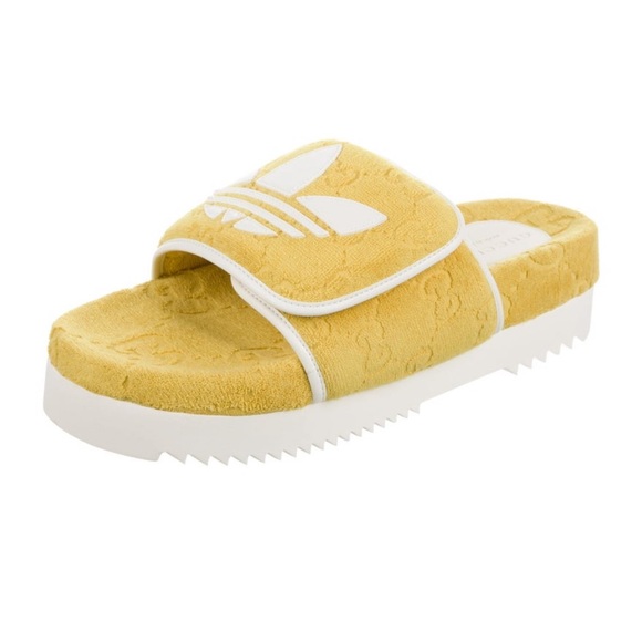 Gucci x Adidas Logo Slides - Picture 1 of 5